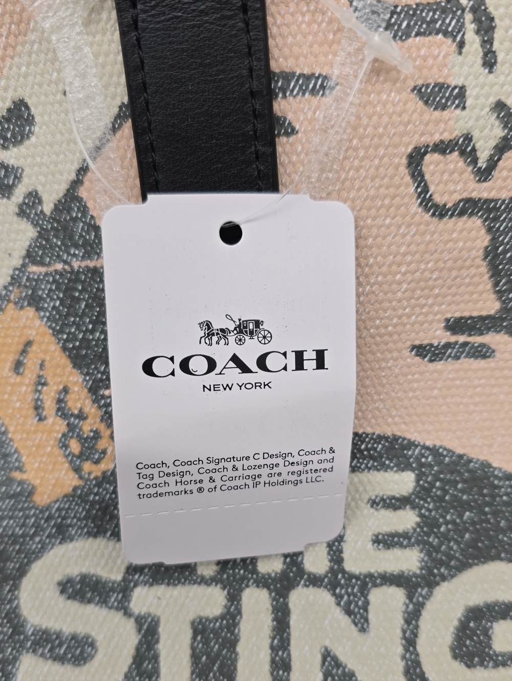 Coach x Marvel Blk Widow Cnvs Tote/ Shoulderbag-New With Tags &Wrap - Picture 3 of 8
